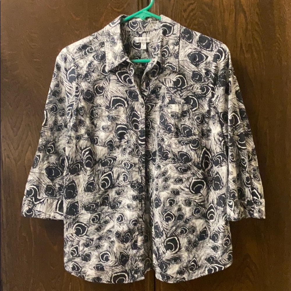 Croft & Barrow Button up blouse